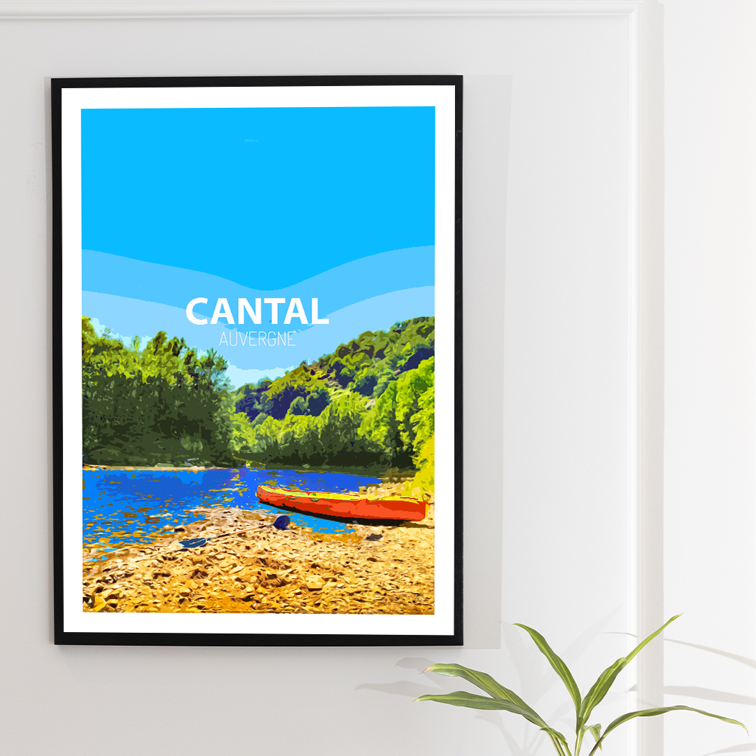 auvergne / Cantal / canoë