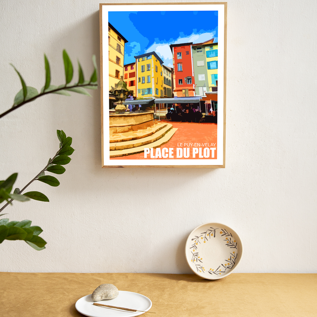 Le Puy-en-Velay / Place du Plot