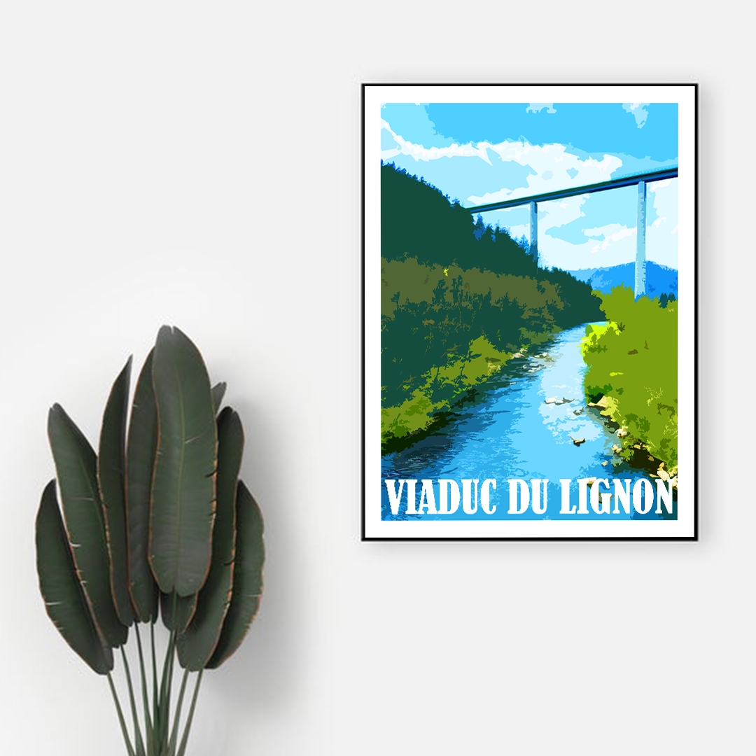Auvergne / Haute-Loire / Viaduc du Lignon