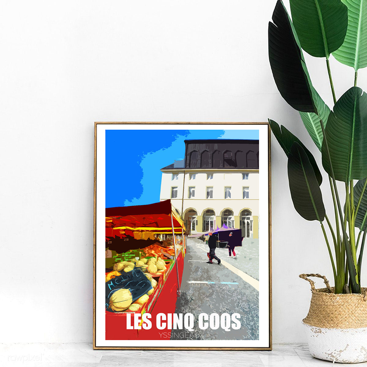 Yssingeaux / Les cinq coqs