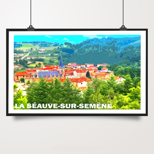 La Séauve-sur-Semène - Vue d'ensemble
